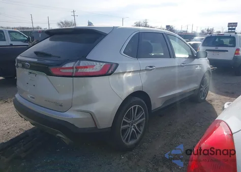 2019 Ford Edge Titanium z USA, uszkodzony, nr VIN 2FMPK4K99KBC20827